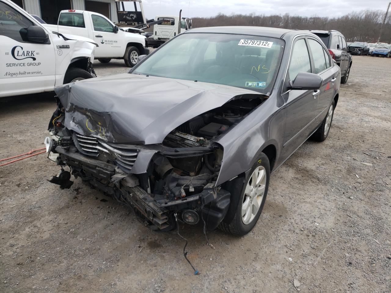 Photo 2 from auction – 2007 KIA OPTIMA LX with VIN KNAGE124275154189