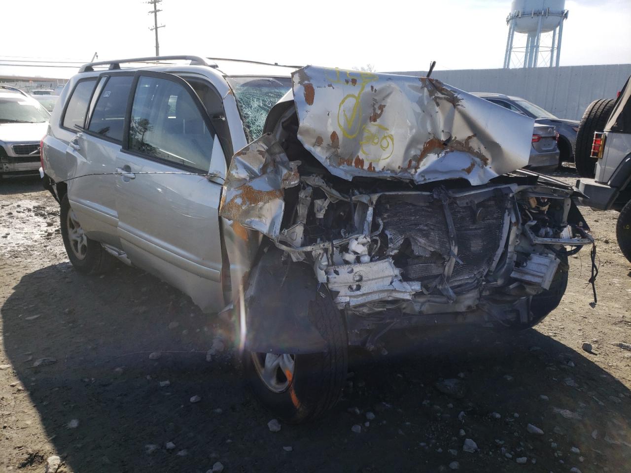 TOYOTA HIGHLANDER 2002 with VIN JTEGF21A020050766 - Photo from auction