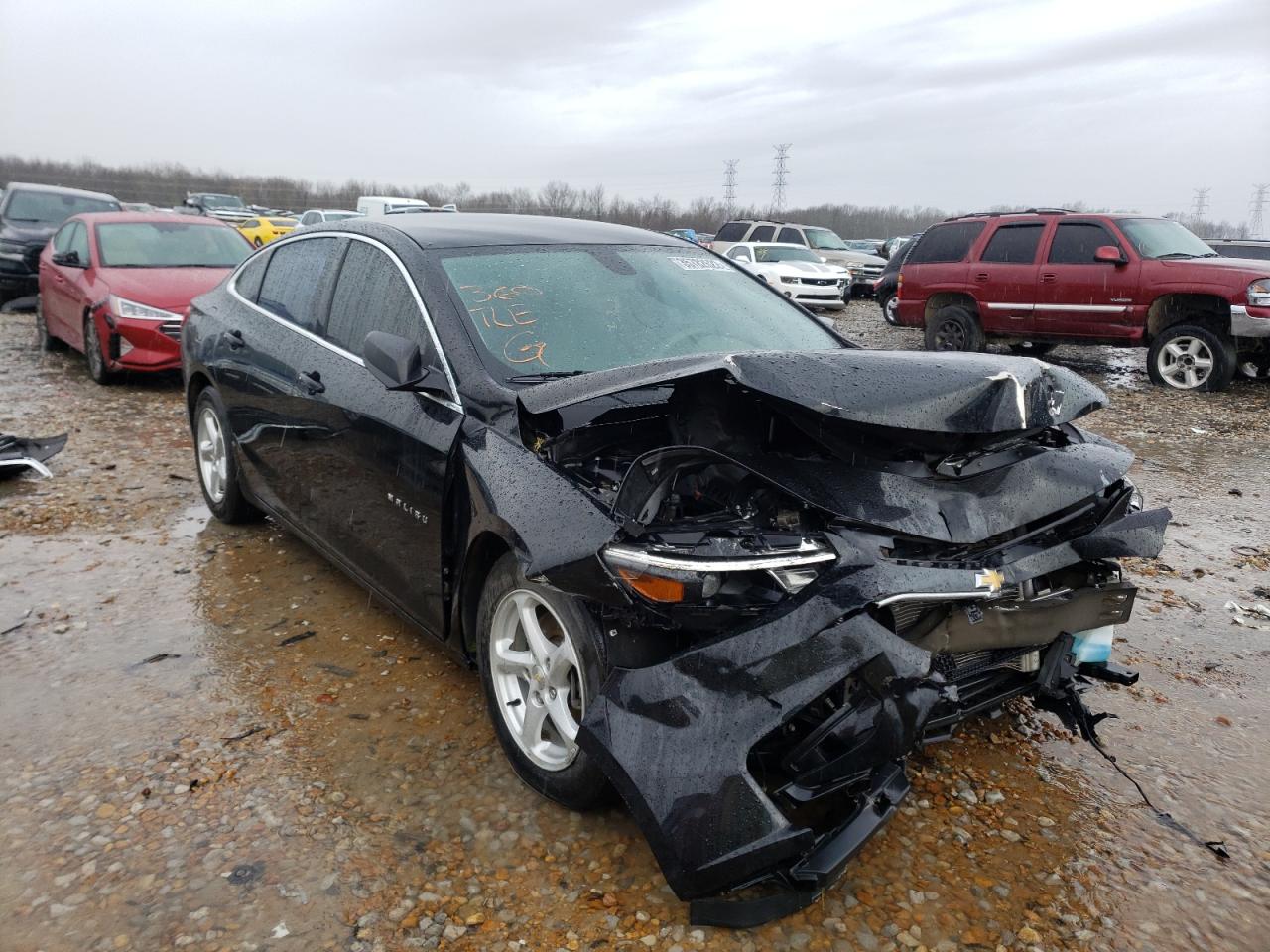 CHEVROLET MALIBU LS 2016 with VIN 1G1ZB5ST6GF288953 - Photo from auction