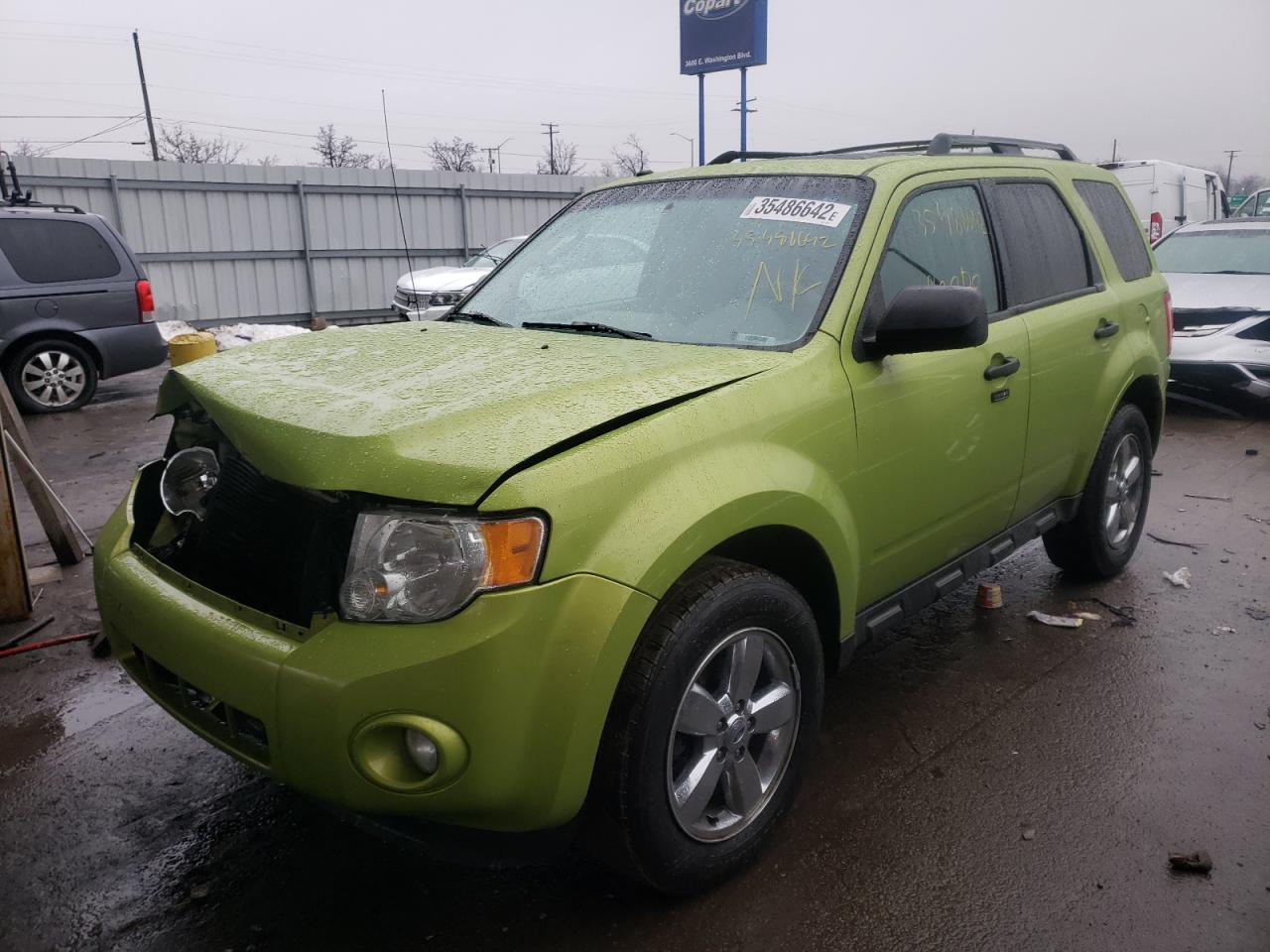 Photo 2 from auction – 2011 FORD ESCAPE XLT with VIN 1FMCU0D70BKC22887