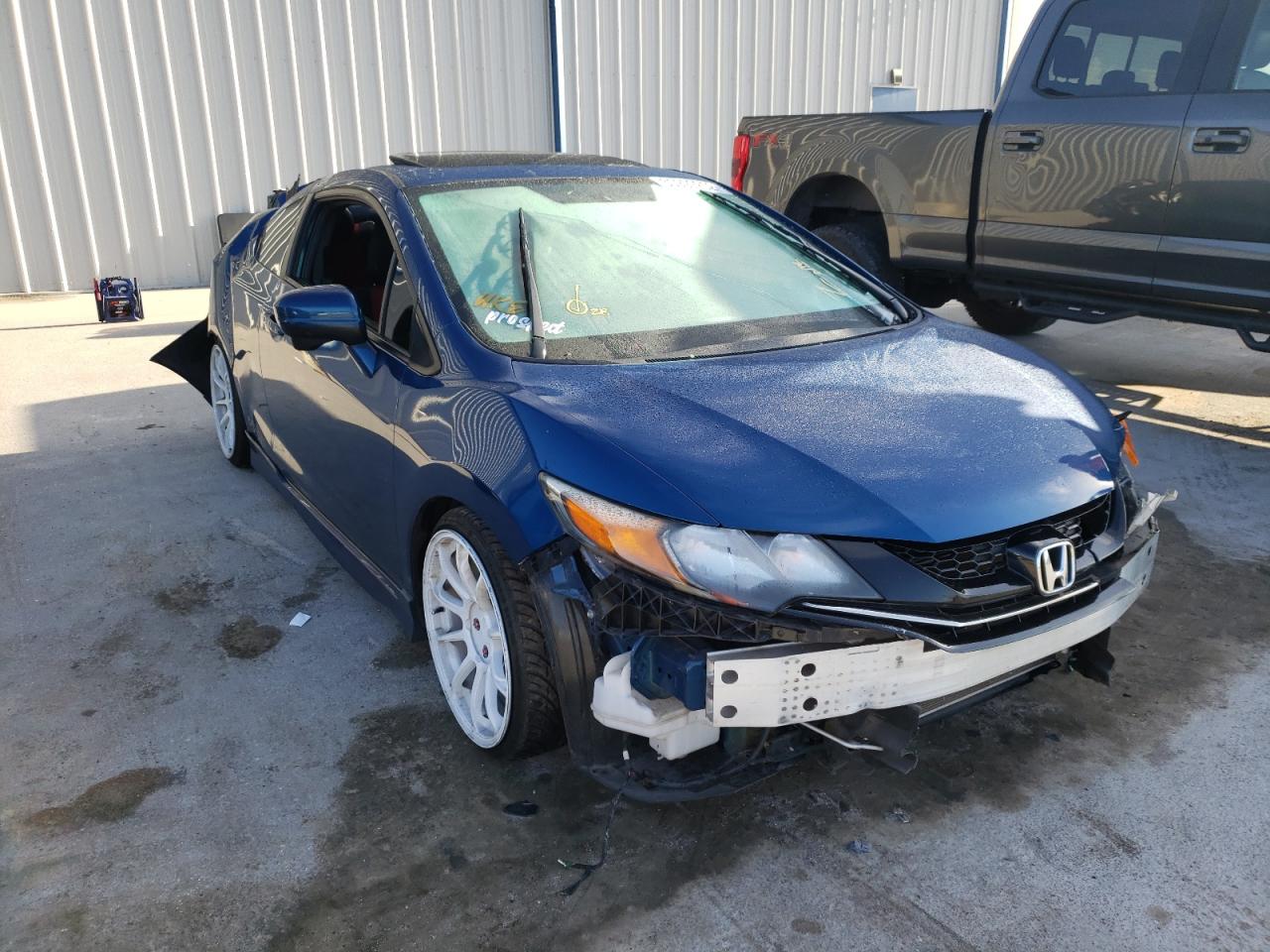 HONDA CIVIC SI 2015 with VIN 2HGFG4A56FH702417 - Photo from auction