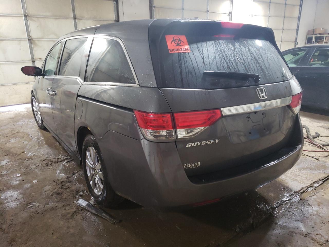 Photo 3 from auction – 2014 HONDA ODYSSEY EX with VIN 5FNRL5H61EB001347
