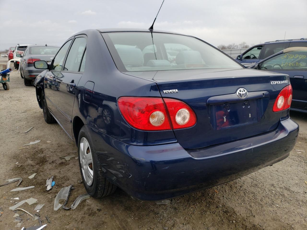 Photo 3 from auction – 2005 TOYOTA COROLLA CE with VIN 2T1BR30E05C439157