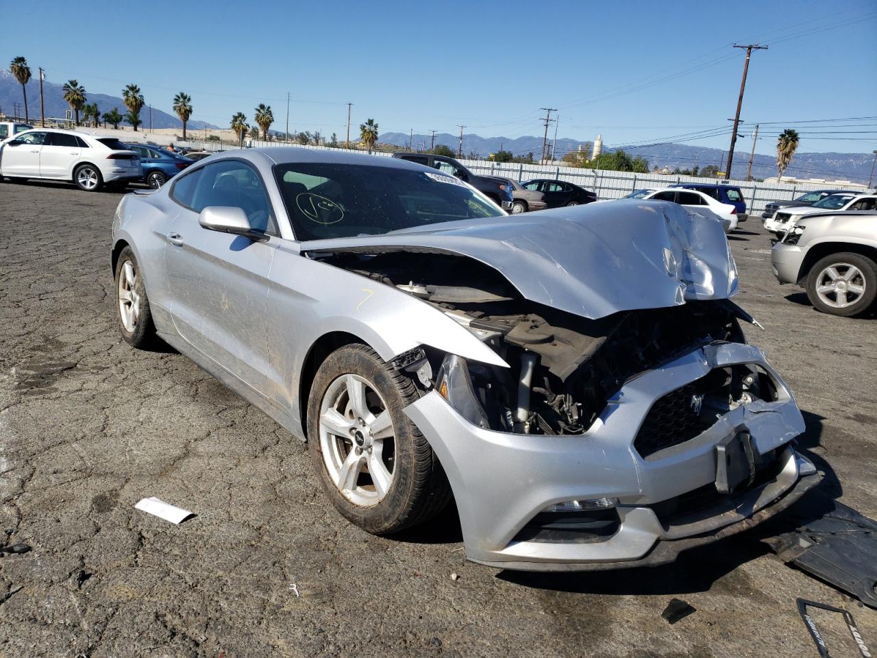 FORD MUSTANG 2016 with VIN 1FA6P8AM4G5209475 - Photo from auction
