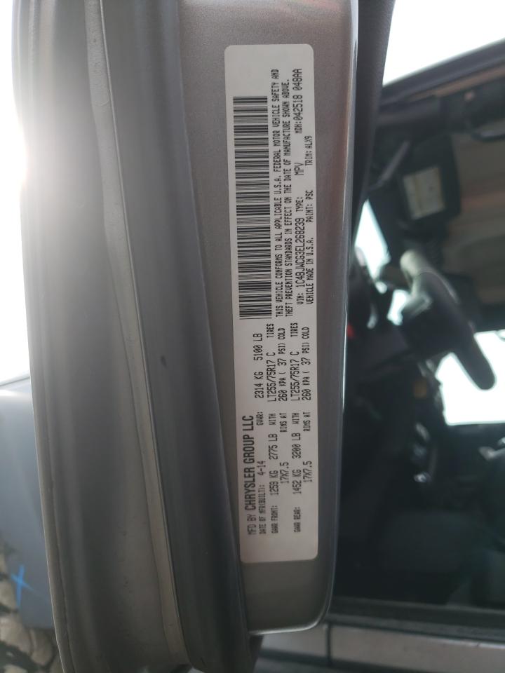 Photo 10 from auction – 2014 JEEP WRANGLER R with VIN 1C4BJWCG3EL268239