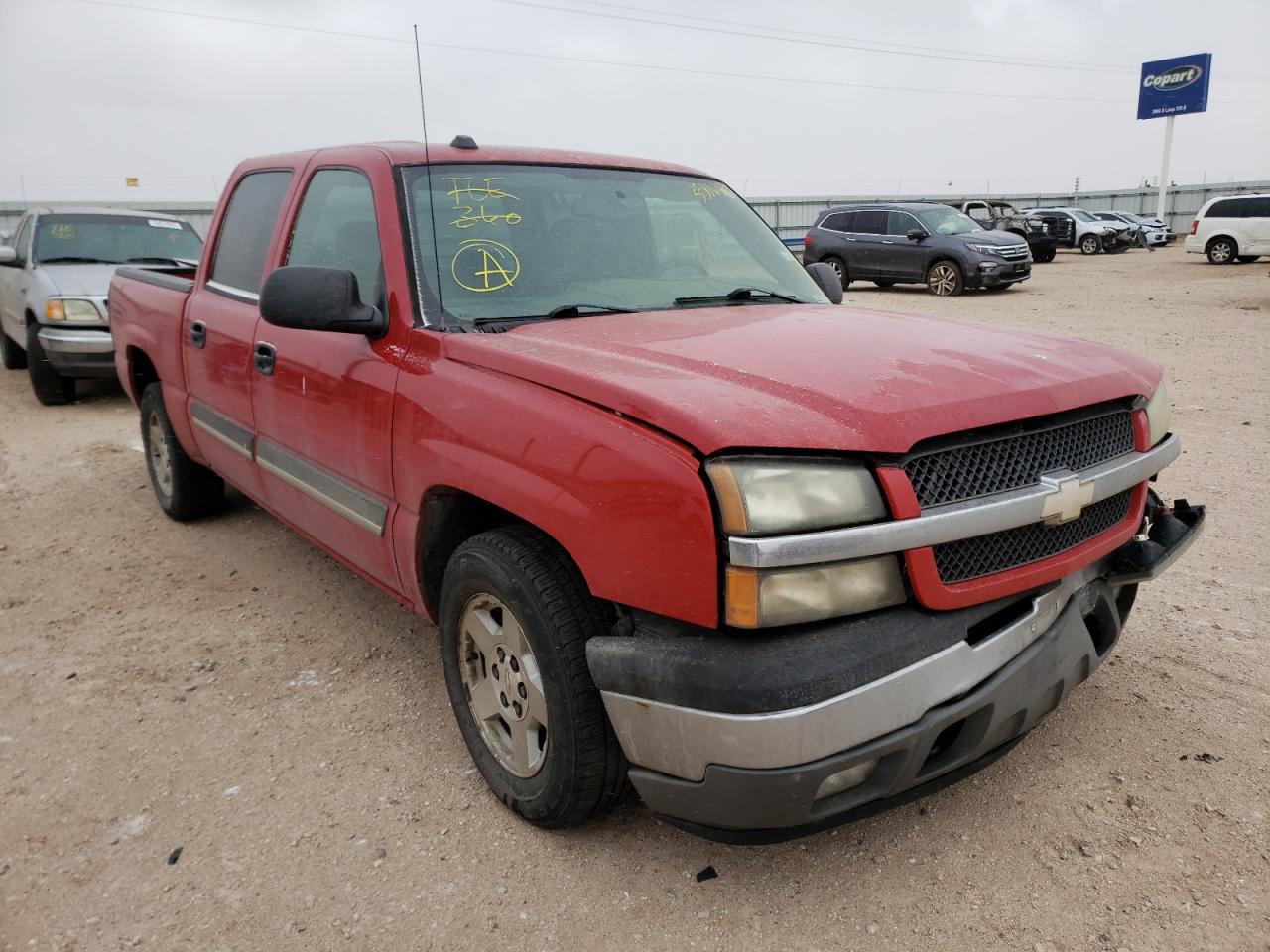 CHEVROLET SILVERADO 2005 with VIN 2GCEC13T551276226 - Photo from auction