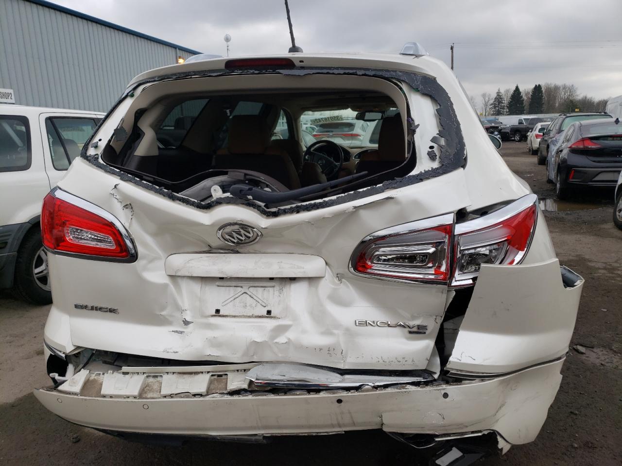 Photo 9 from auction – 2015 BUICK ENCLAVE with VIN 5GAKVCKD6FJ291393