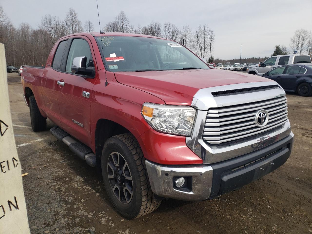 TOYOTA TUNDRA DOU 2014 with VIN 5TFBY5F17EX350982 - Photo from auction