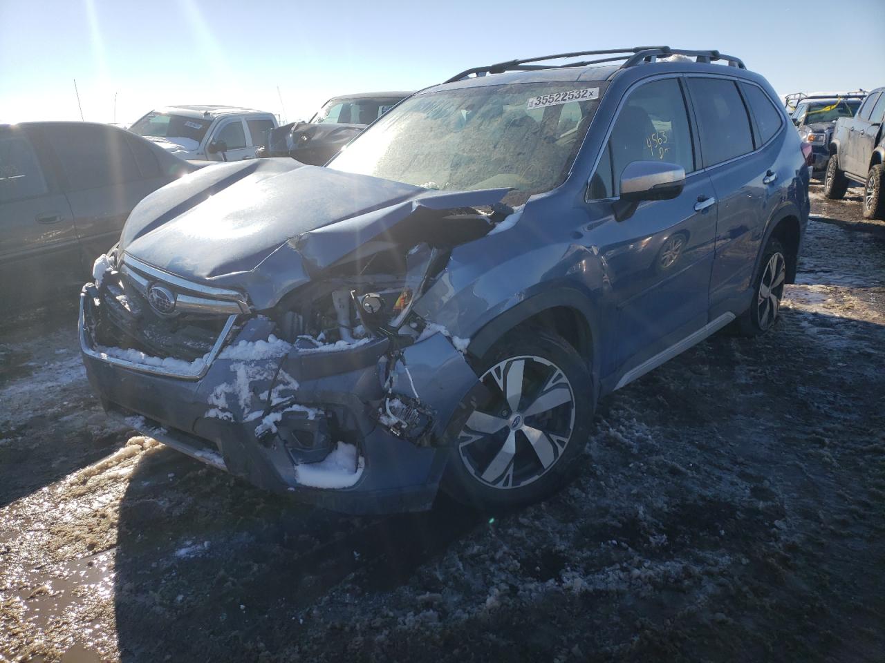 Photo 2 from auction – 2019 SUBARU FORESTER T with VIN JF2SKAWC8KH532001