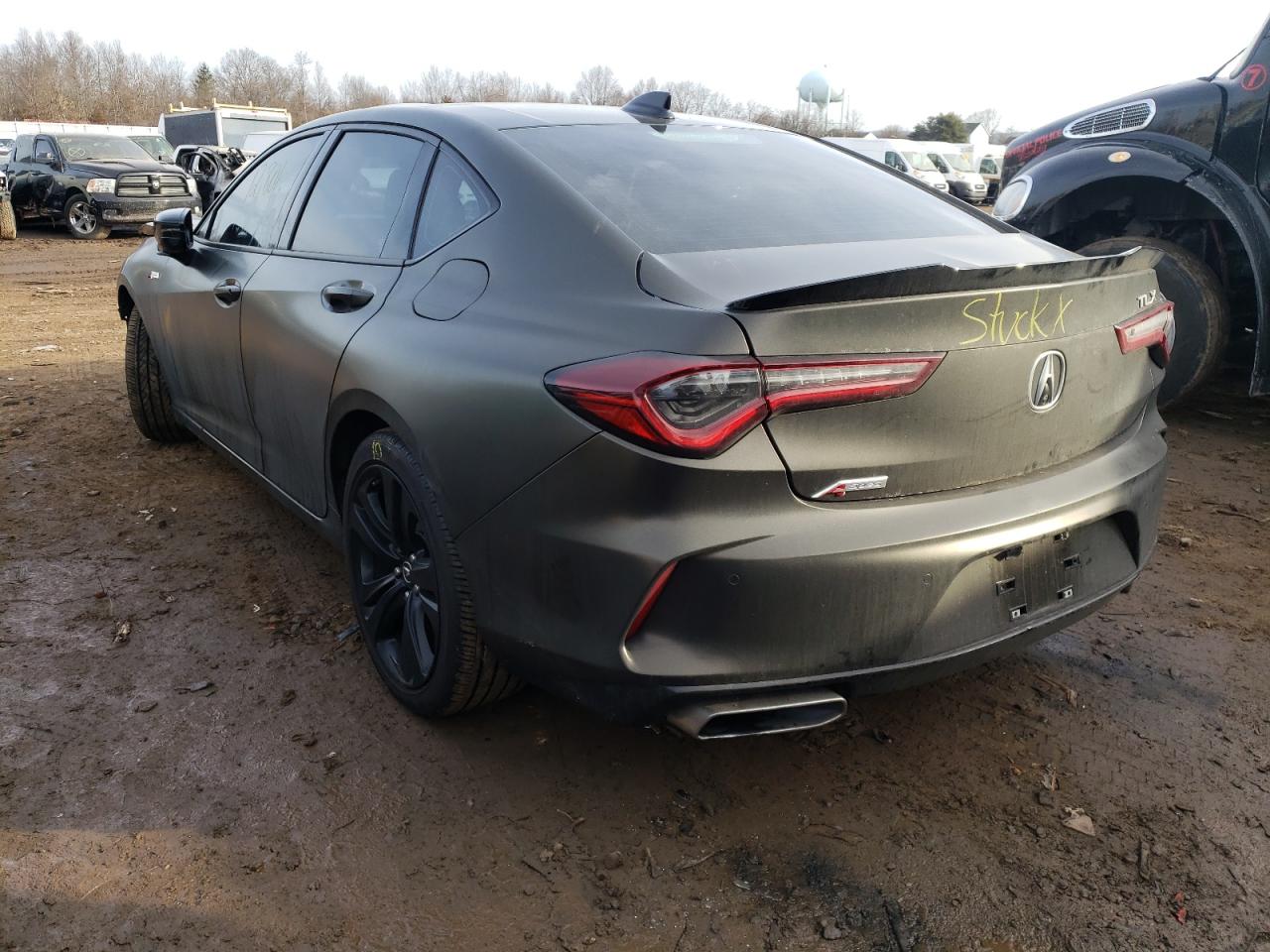 Photo 3 from auction – 2021 ACURA TLX TECH A with VIN 19UUB5F58MA004276