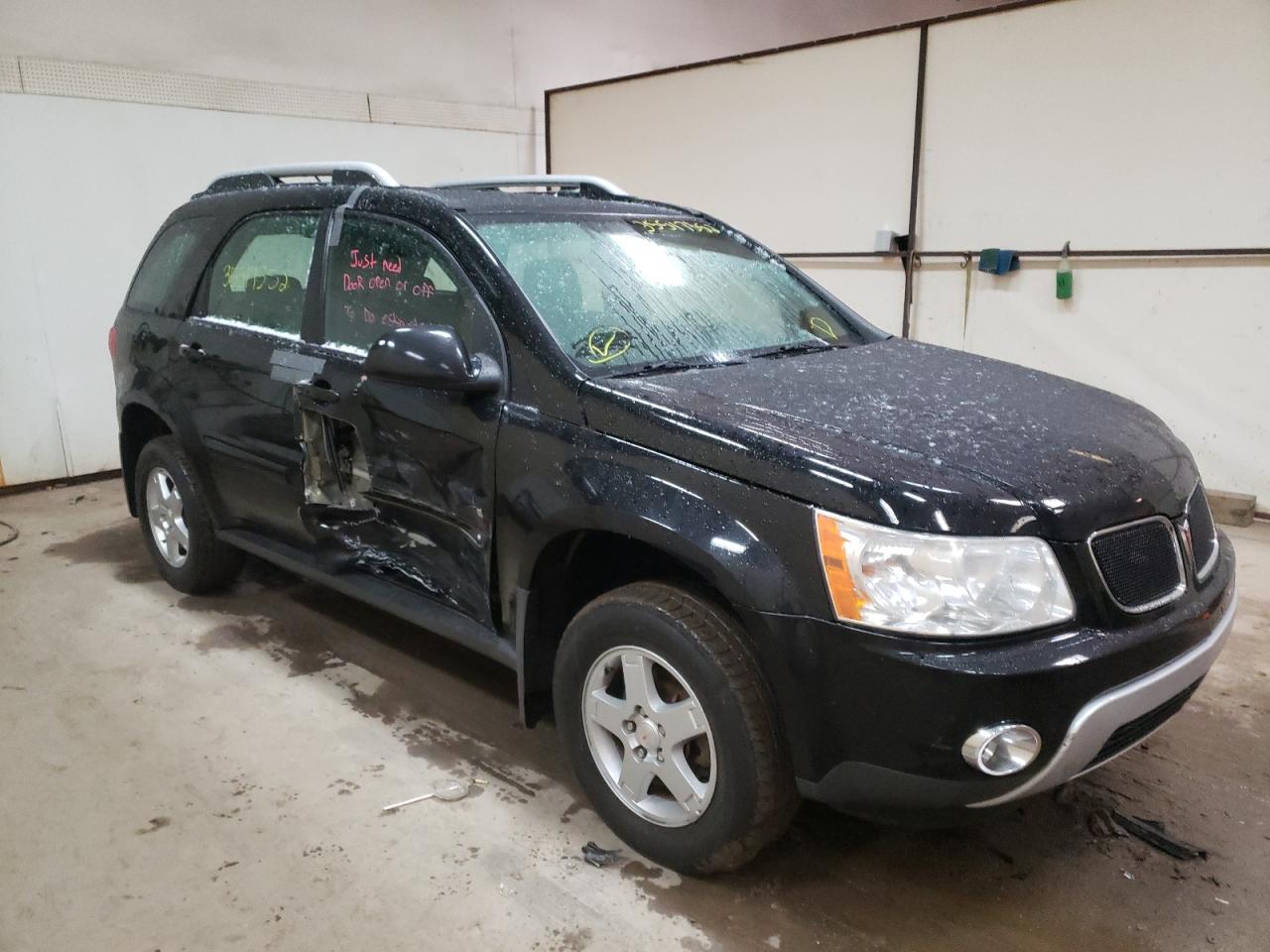 PONTIAC TORRENT 2007 with VIN 2CKDL63FX76001100 - Photo from auction
