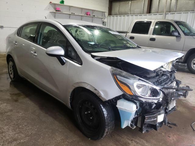 KIA RIO LX 2014 with VIN KNADM4A3XE6394646 - Photo from auction