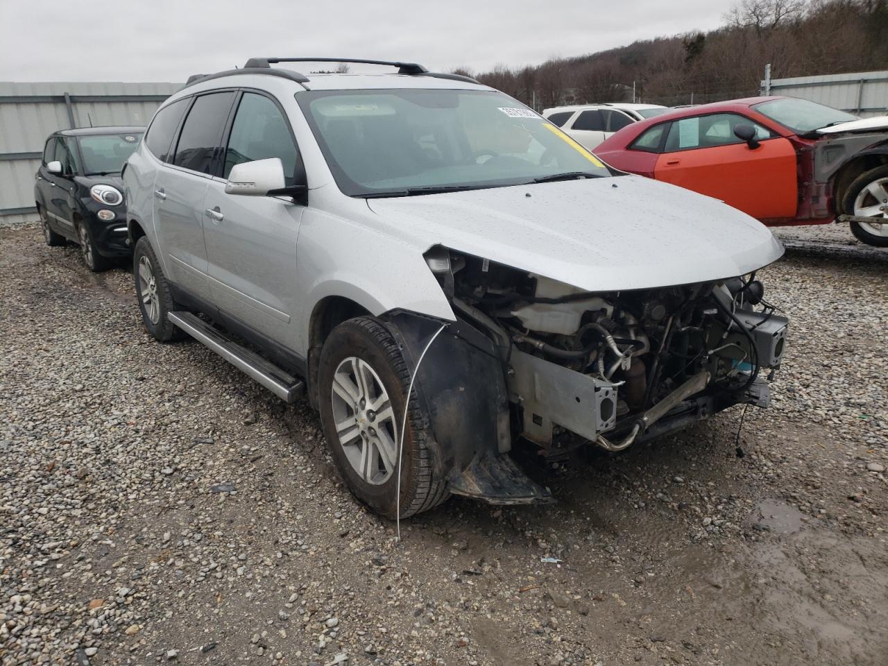 CHEVROLET TRAVERSE L 2015 with VIN 1GNKRGKD7FJ361033 - Photo from auction