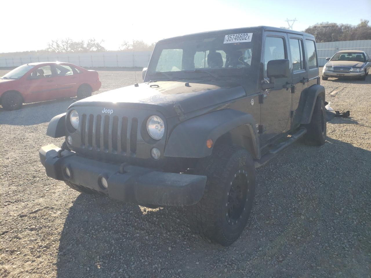 Photo 2 from auction – 2017 JEEP WRANGLER U with VIN 1C4BJWDGXHL549358