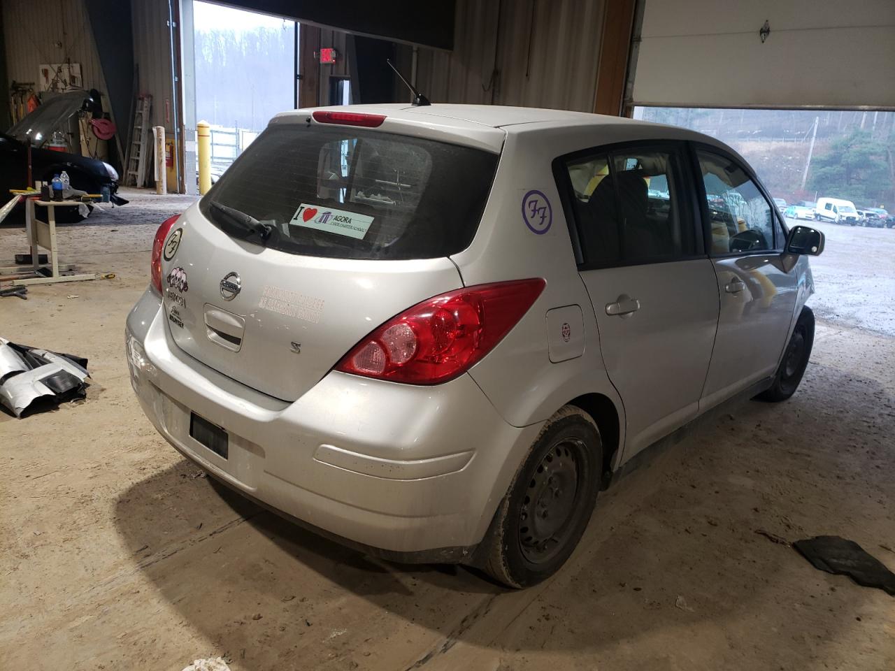 Photo 4 from auction – 2007 NISSAN VERSA S with VIN 3N1BC13E77L446420