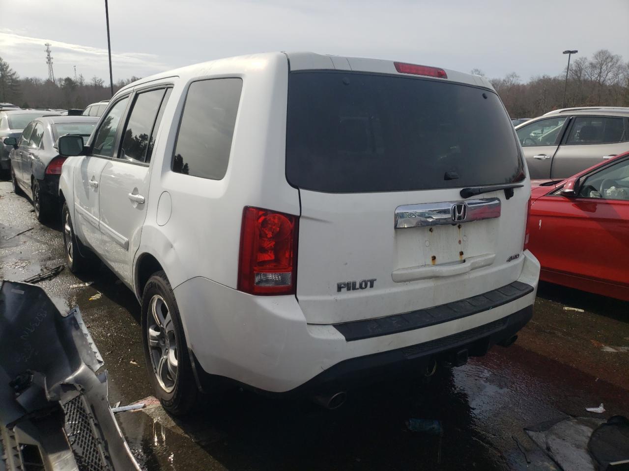 Photo 3 from auction – 2013 HONDA PILOT EXL with VIN 5FNYF4H59DB083153