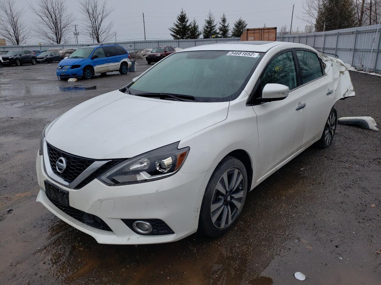 Photo 2 from auction – 2016 NISSAN SENTRA S with VIN 3N1AB7AP9GL672948