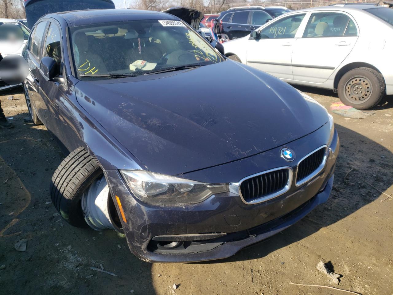 BMW 320 XI 2016 with VIN WBA8E5G53GNU19800 - Photo from auction