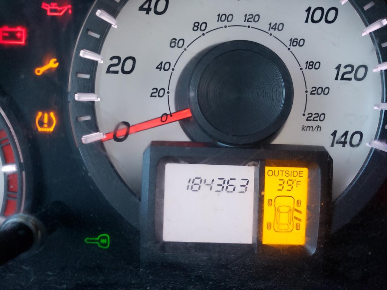 Photo 8 from auction – 2012 HONDA PILOT EX with VIN 5FNYF3H45CB003749
