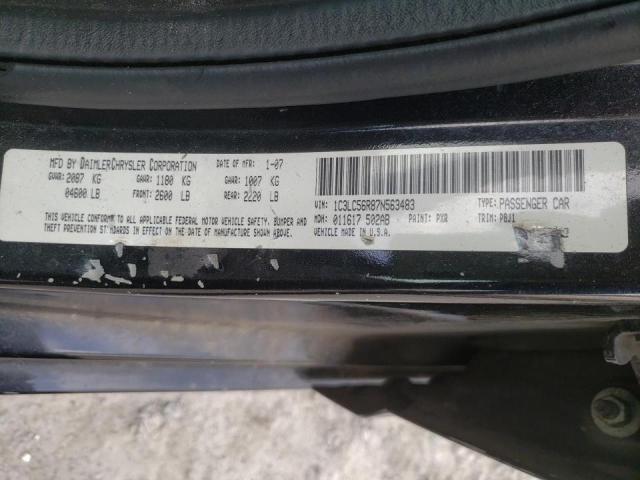 Photo 10 from auction – 2007 CHRYSLER SEBRING TO with VIN 1C3LC56R87N563483