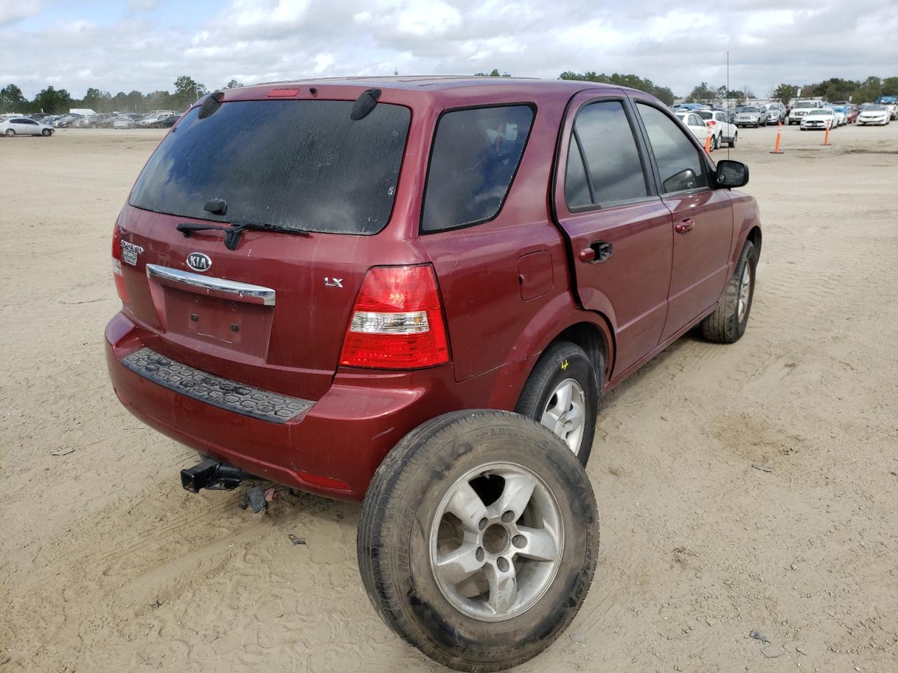 Photo 4 from auction – 2007 KIA SORENTO EX with VIN KNDJD736375702053