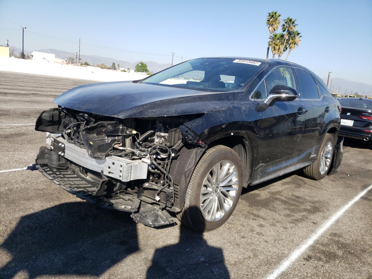 Photo 2 from auction – 2022 LEXUS RX 450H with VIN 2T2JGMDA1NC072764