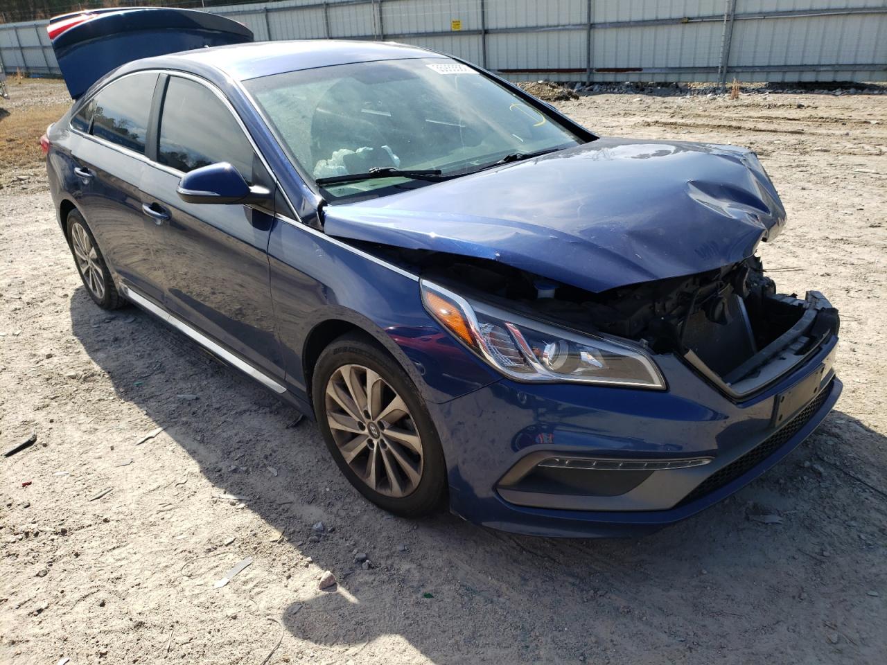 HYUNDAI SONATA SPO 2015 with VIN 5NPE34AF8FH064905 - Photo from auction