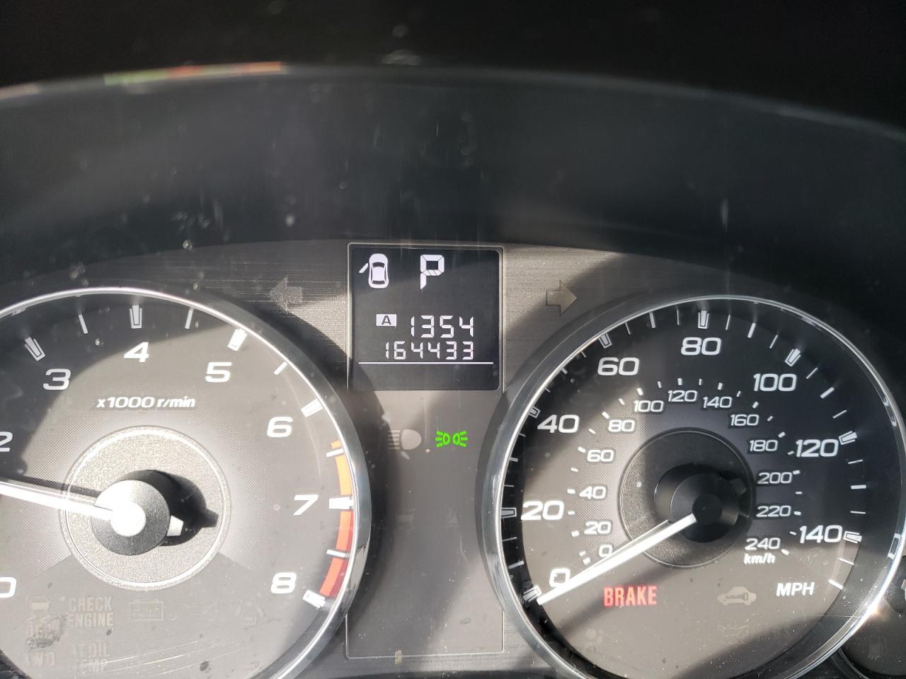 Photo 8 from auction – 2012 SUBARU LEGACY 2.5 with VIN 4S3BMBC68C3017852