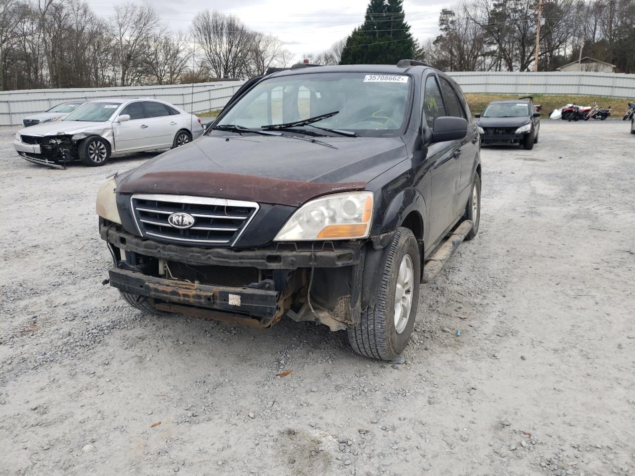Photo 2 from auction – 2008 KIA SORENTO EX with VIN KNDJD735085799818