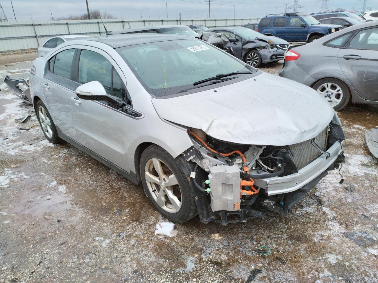 CHEVROLET VOLT 2012 with VIN 1G1RB6E45CU123749 - Photo from auction
