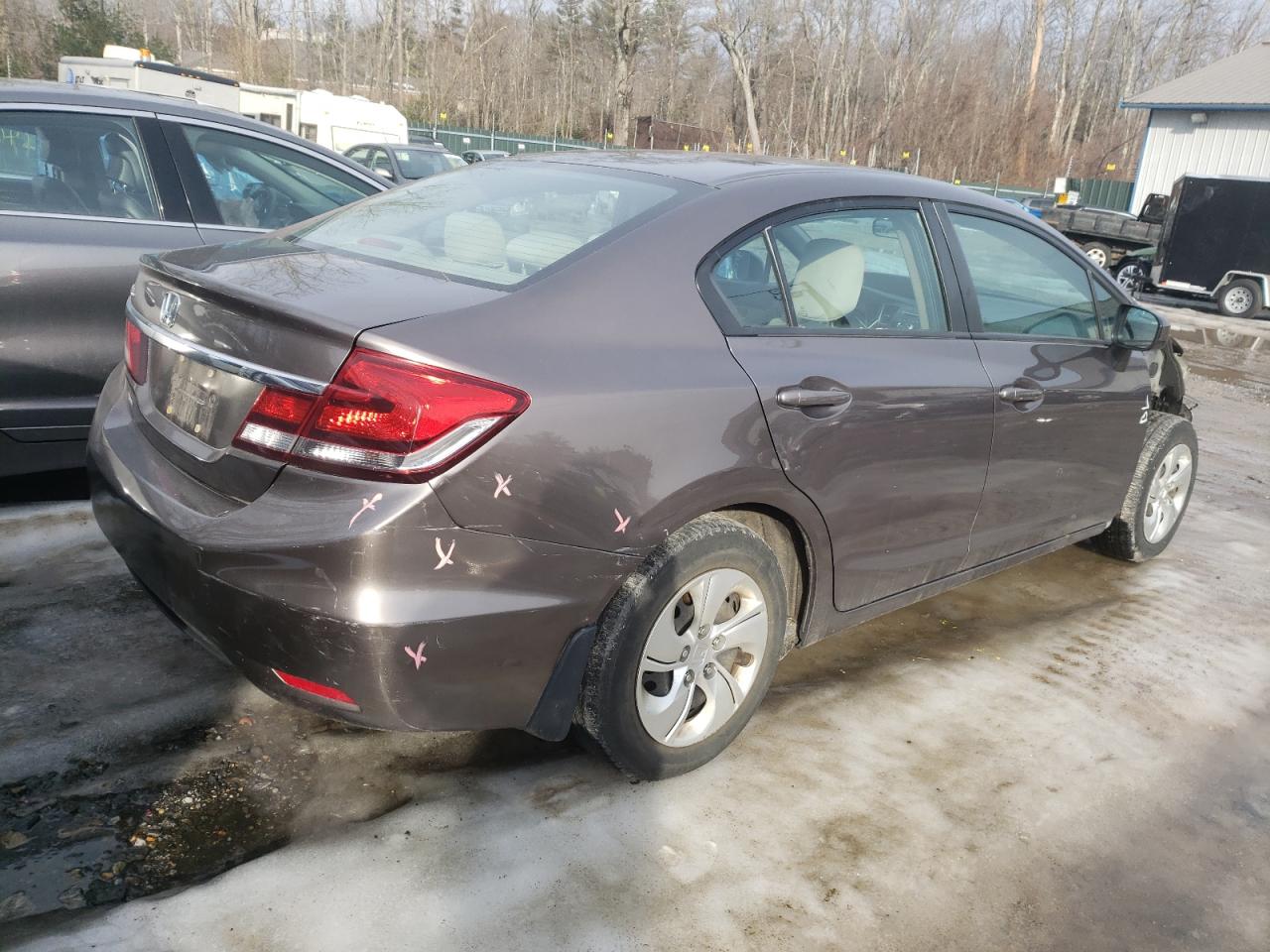 Photo 4 from auction – 2015 HONDA CIVIC LX with VIN 19XFB2F59FE261484