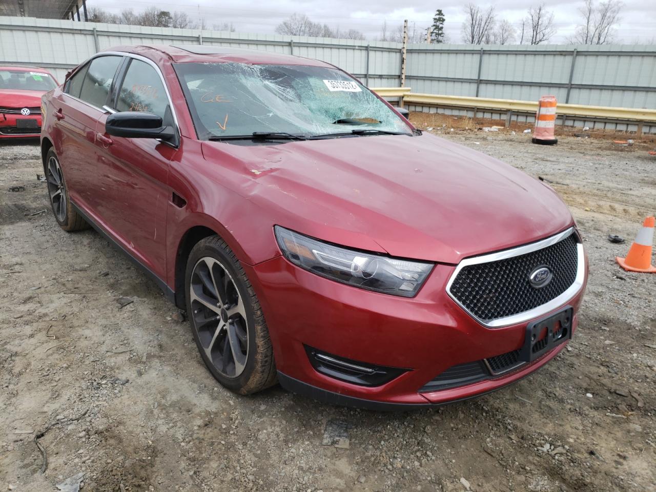 FORD TAURUS SHO 2014 with VIN 1FAHP2KT5EG164365 - Photo from auction