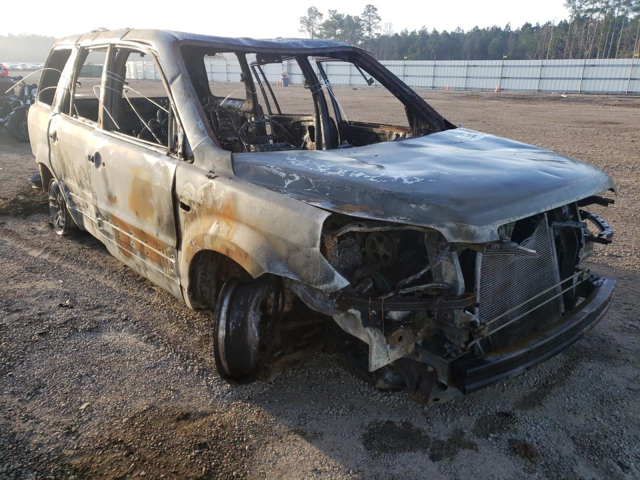 HONDA PILOT VP 2008 with VIN 5FNYF28288B026653 - Photo from auction