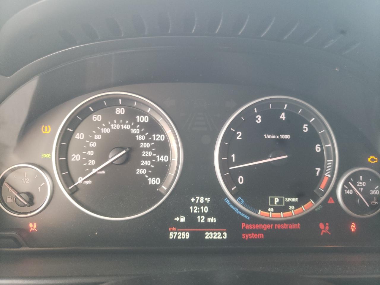 Photo 8 from auction – 2013 BMW 535 I with VIN WBAFR7C57DC822165