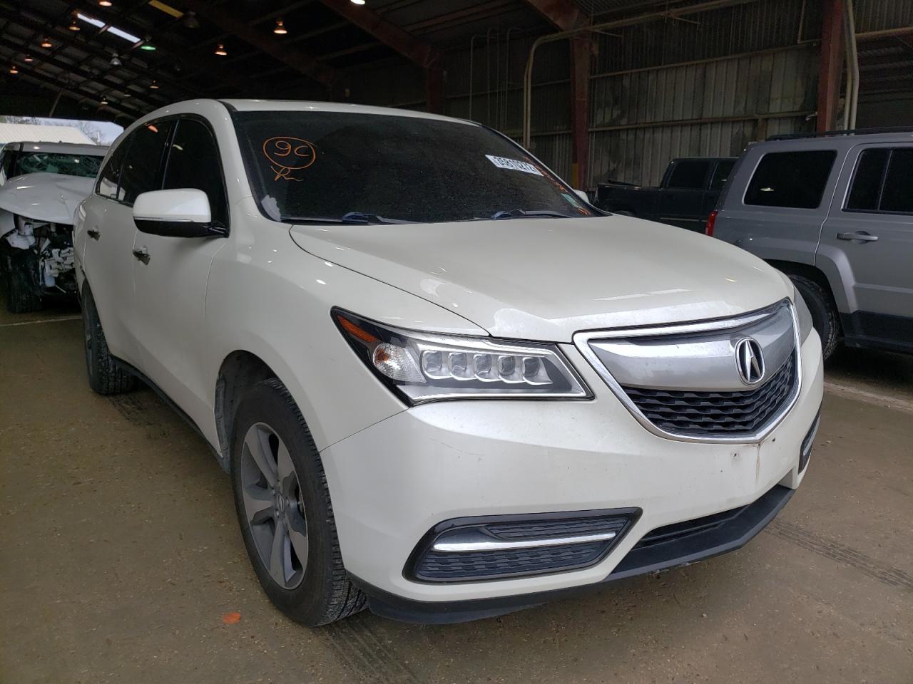 صورة رقم 1 من المزاد - 2016 ACURA MDX مع VIN 5FRYD3H20GB013985
