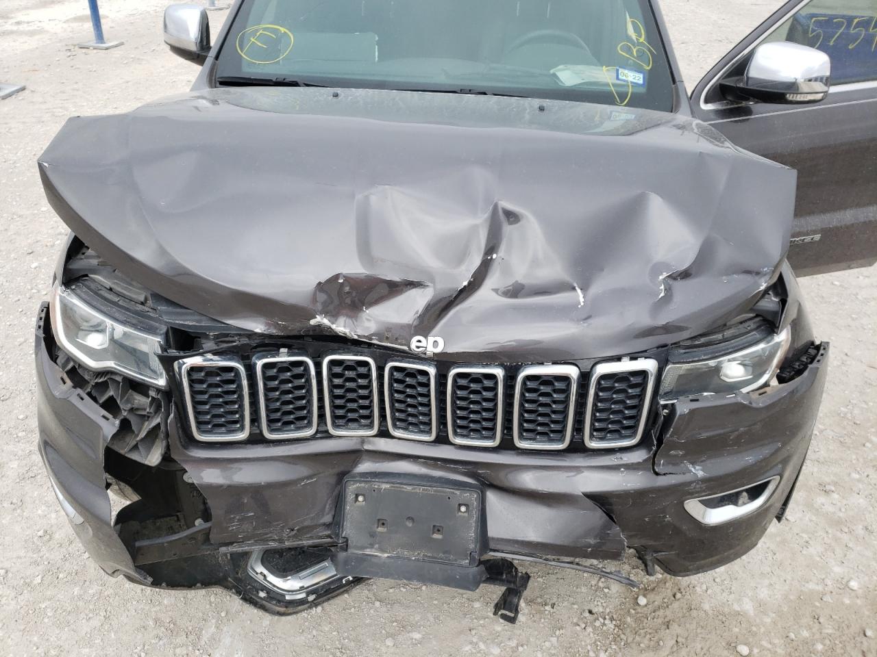 Photo 7 from auction – 2017 JEEP GRAND CHER with VIN 1C4RJEBG0HC696106