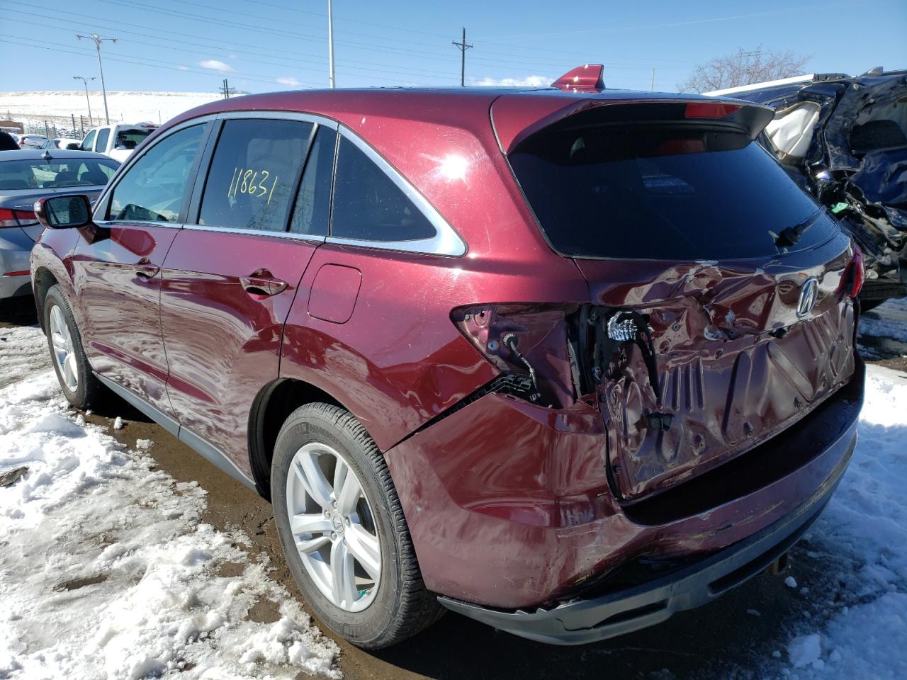 Photo 3 from auction – 2014 ACURA RDX TECHNO with VIN 5J8TB4H56EL014412