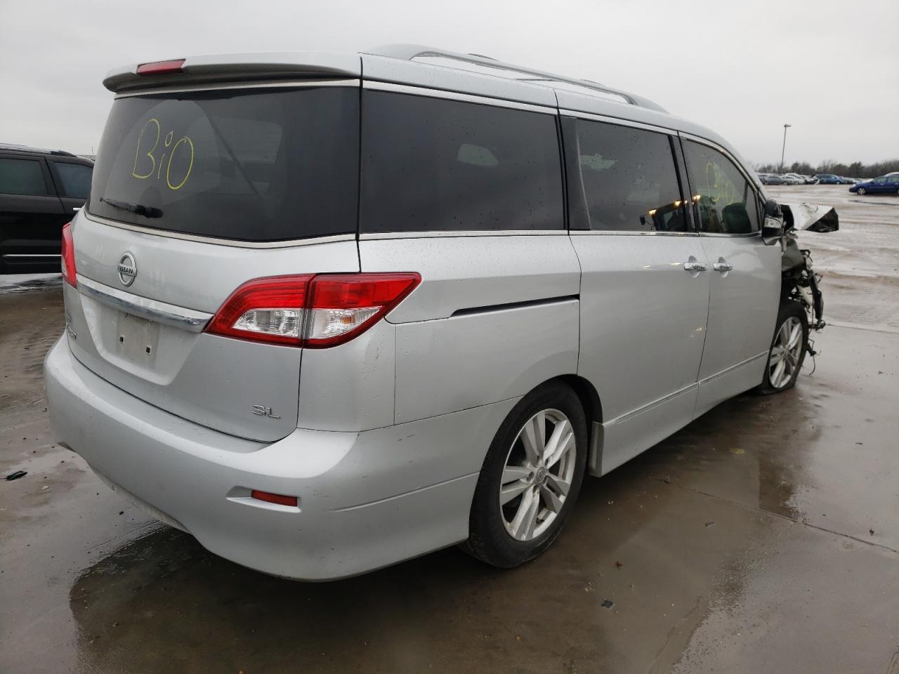 Photo 4 from auction – 2012 NISSAN QUEST S with VIN JN8AE2KP6C9032242
