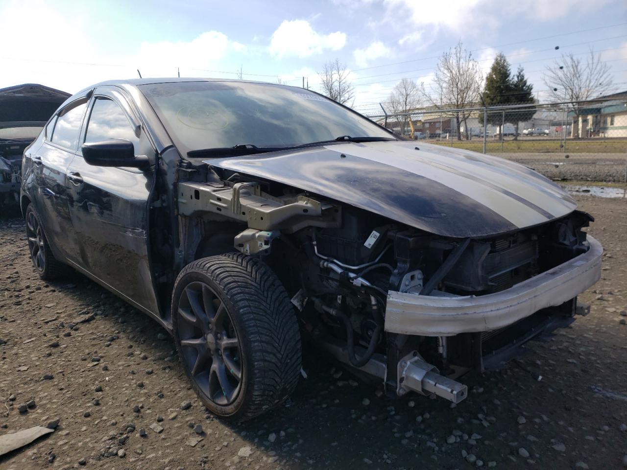 DODGE DART SE 2016 with VIN 1C3CDFAA6GD555585 - Photo from auction