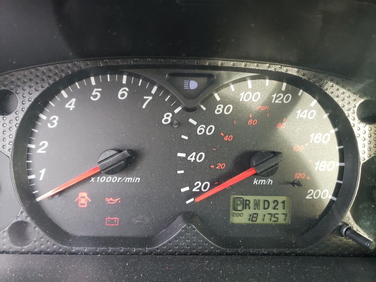 Photo 8 from auction – 2001 MAZDA TRIBUTE LX with VIN 4F2CU08111KM54844