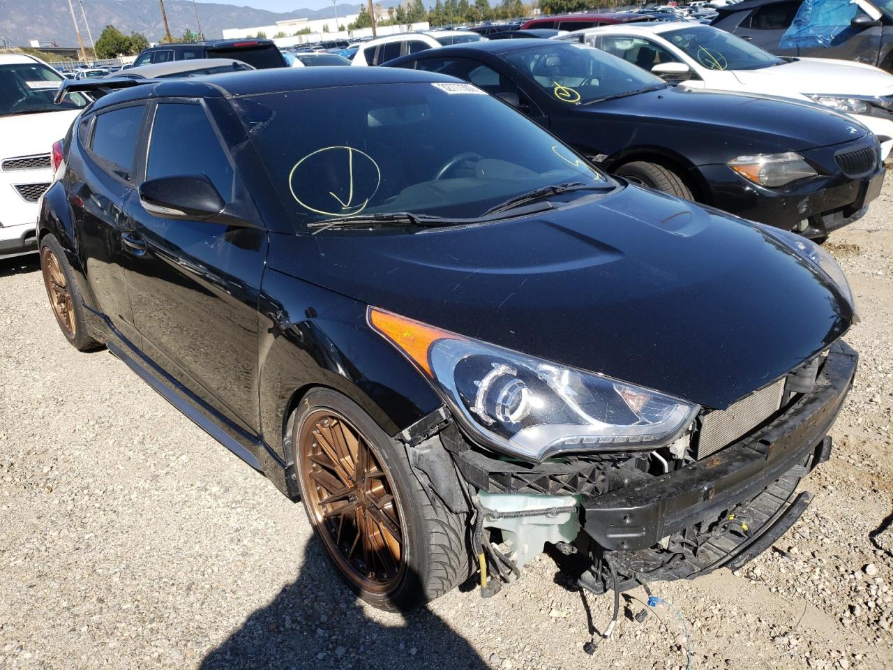 HYUNDAI VELOSTER T 2016 with VIN KMHTC6AEXGU291963 - Photo from auction
