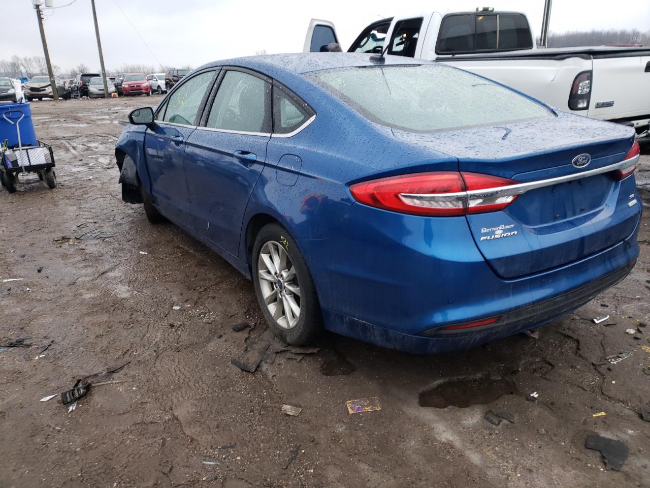 Photo 3 from auction – 2017 FORD FUSION SE with VIN 3FA6P0HD6HR104524