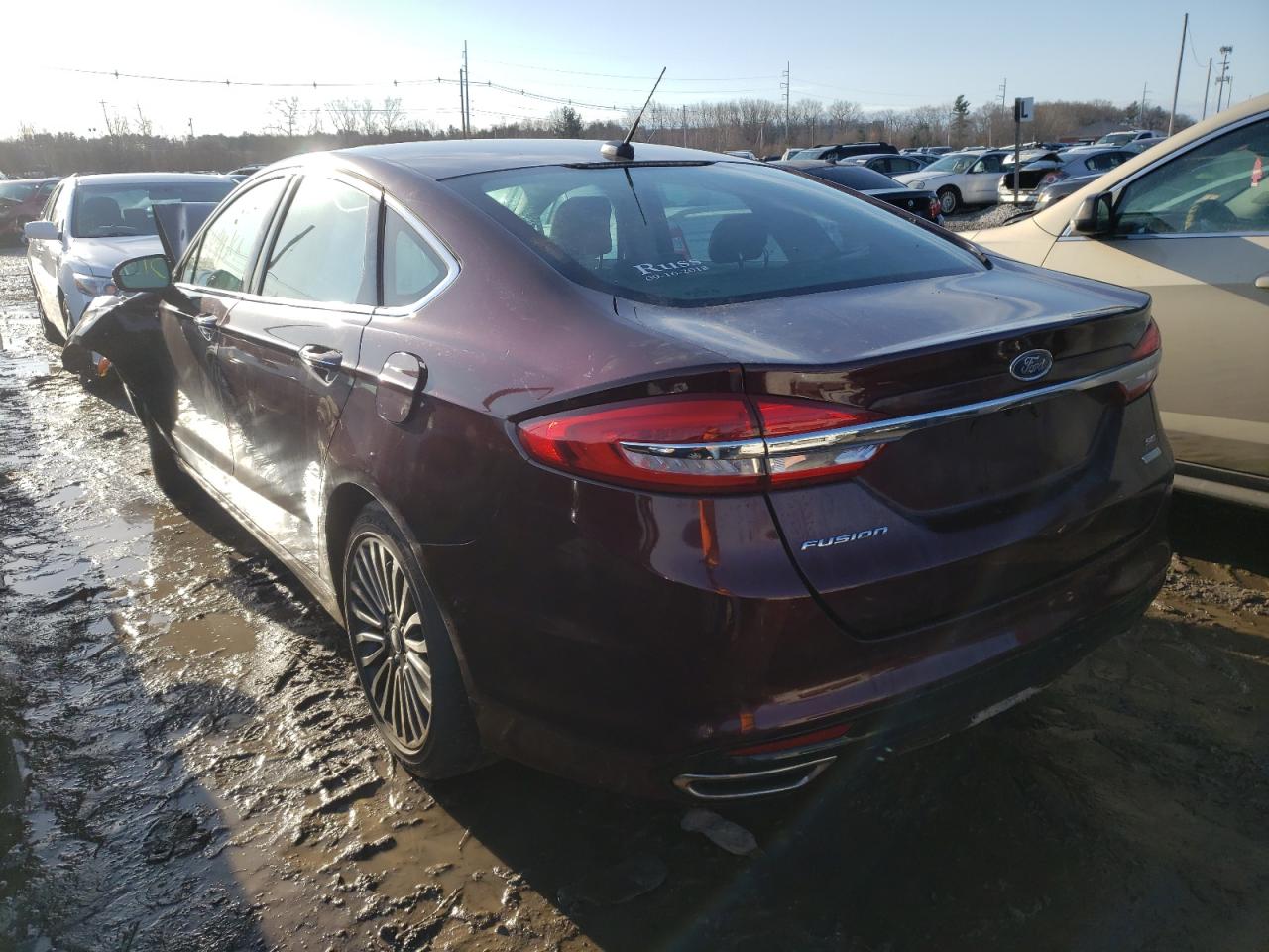 Photo 3 from auction – 2017 FORD FUSION SE with VIN 3FA6P0H94HR135928