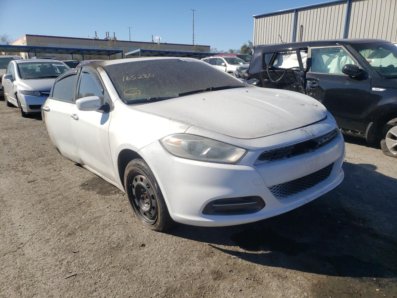 DODGE DART SE 2014 with VIN 1C3CDFAA1ED777965 - Photo from auction
