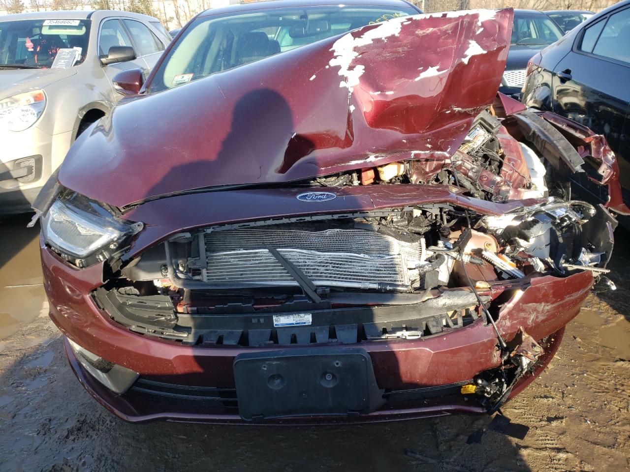 Photo 9 from auction – 2017 FORD FUSION SE with VIN 3FA6P0H94HR135928
