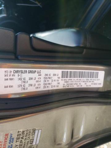 Photo 10 from auction – 2012 JEEP GRAND CHER with VIN 1C4RJFAG8CC107934