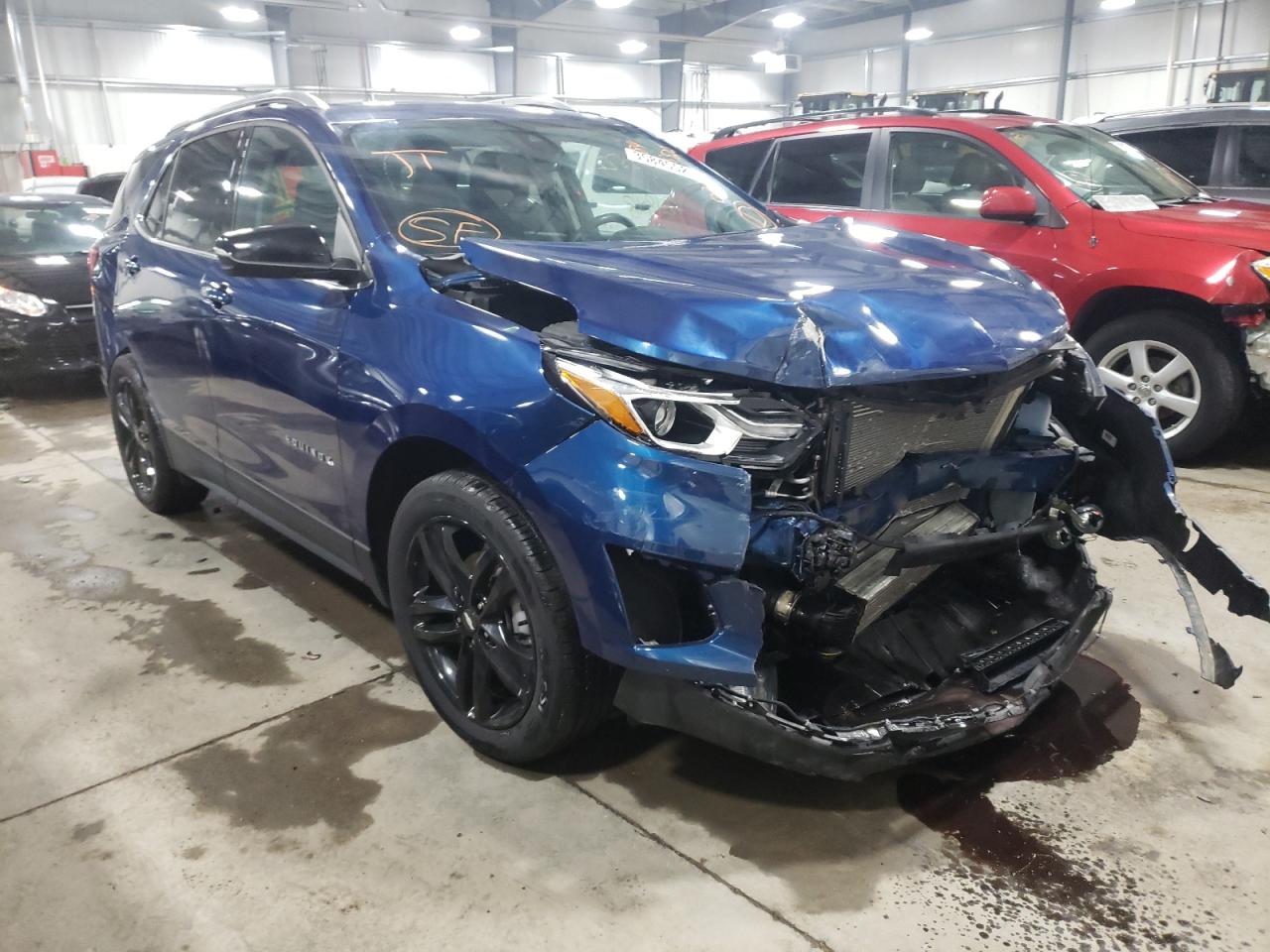CHEVROLET EQUINOX LT 2020 with VIN 2GNAXUEV2L6201543 - Photo from auction