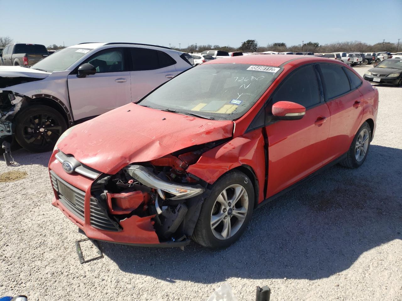 Photo 2 from auction – 2014 FORD FOCUS SE with VIN 1FADP3F2XEL123405