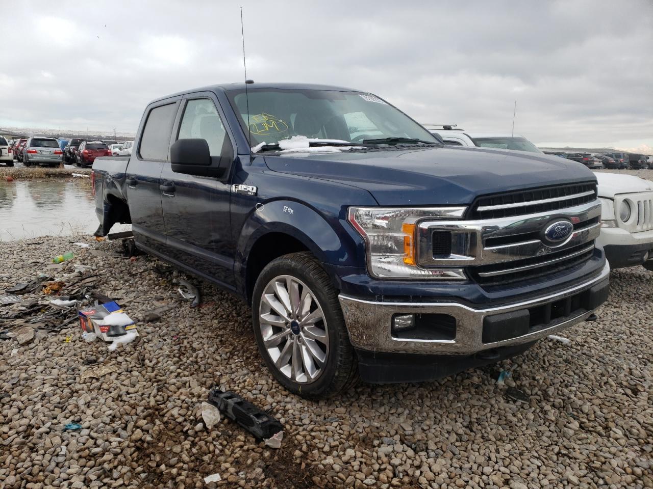FORD F150 SUPER 2018 with VIN 1FTEW1EP3JKE88317 - Photo from auction