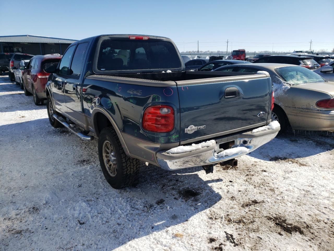 Photo 3 from auction – 2003 FORD F150 SUPER with VIN 1FTRW08L13KA88103